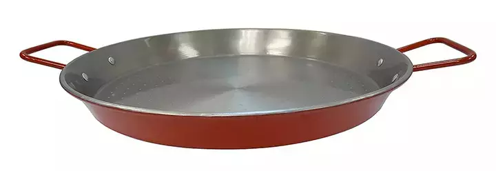 Imusa USA Red Paella Pan