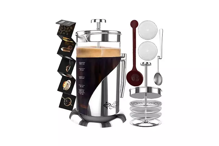 Kitchen Supreme French Press Coffee Maker