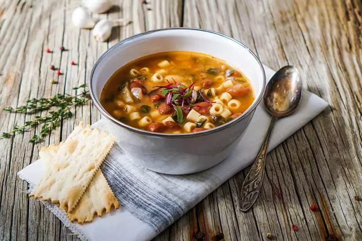 Kid-friendly minestrone recipe for dinner