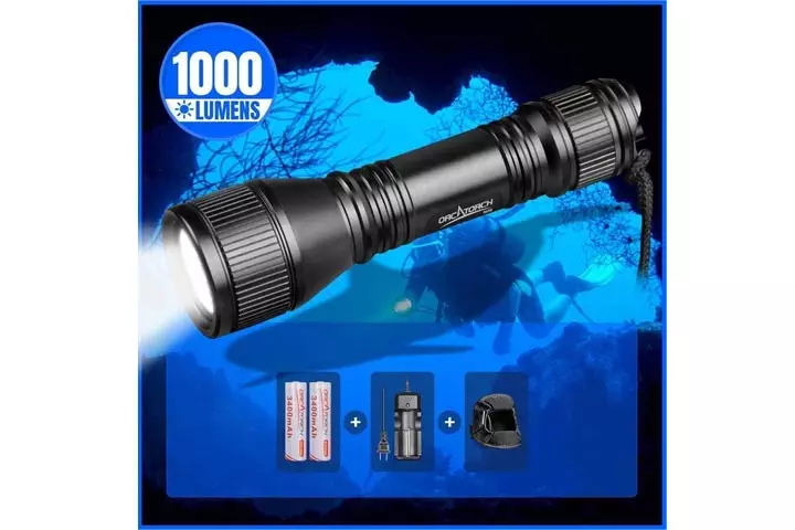 ORCATORCH Scuba Dive Light