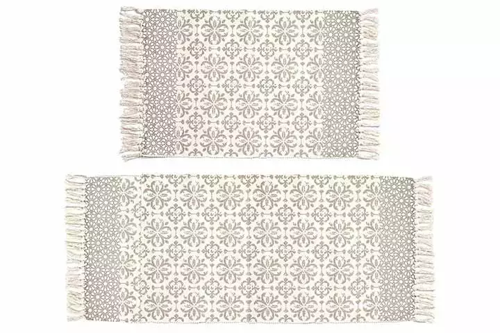 Pauwer Moroccan Cotton Area Rug