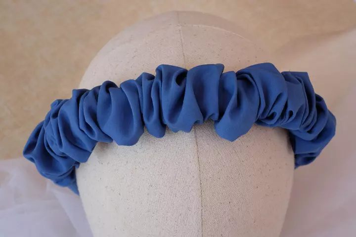 Pleated headband