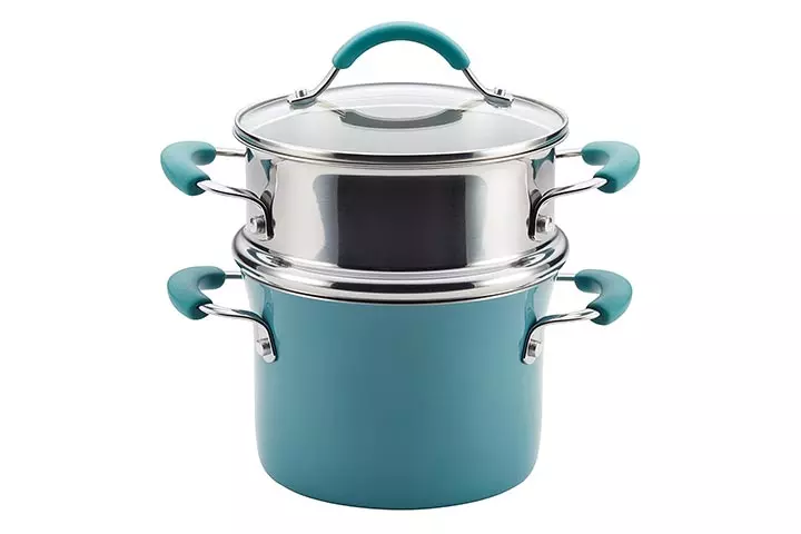 Rachael Ray Sauce Pot With Steamer Insert