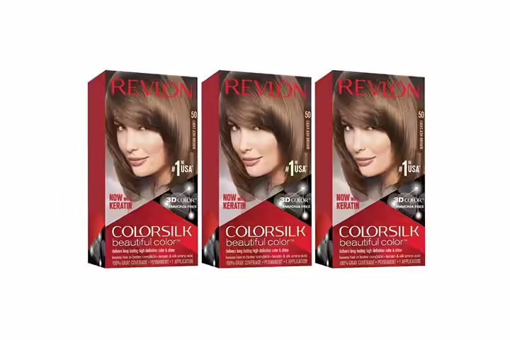 Revlon Colorsilk 50 Light Ash Brown