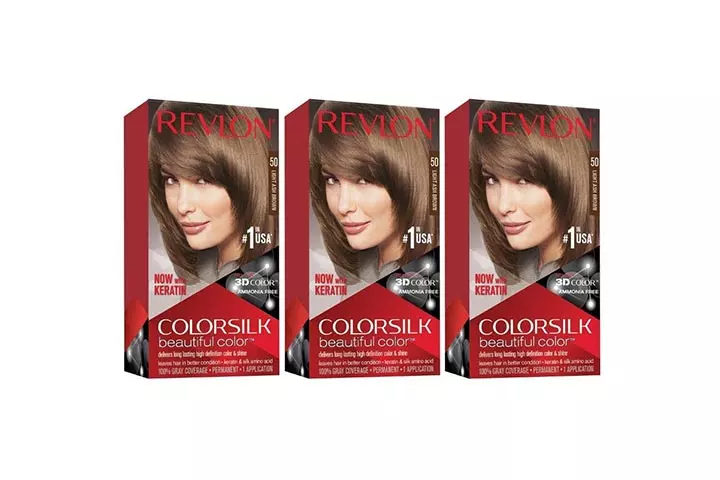 Revlon Colorsilk 50 Light Ash Brown