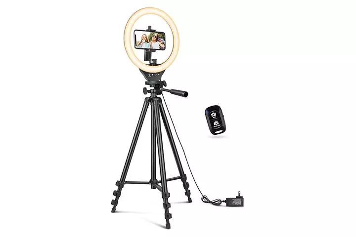 Sensyne Selfie Ring Extendable Tripod Stand