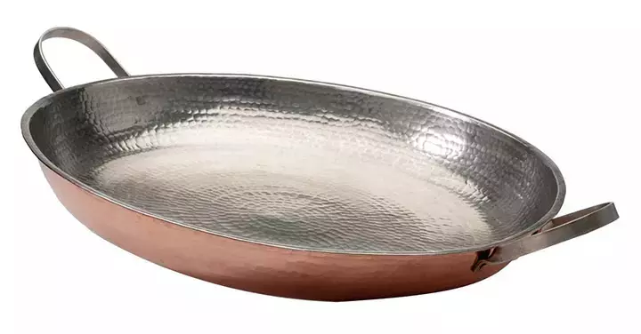 Sertodo Copper Alicante Paella Cooking Pan