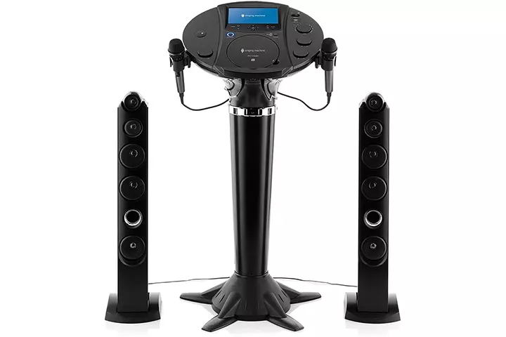 Singing Machine Bluetooth Karaoke Pedestal