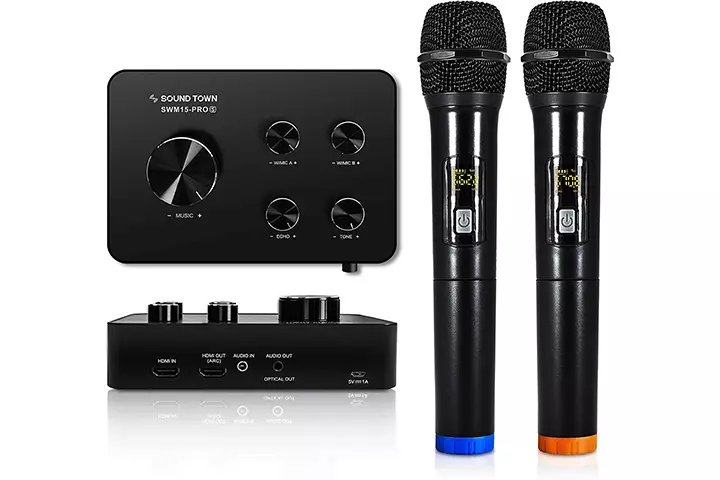 Sound Town Wireless Microphone Karaoke