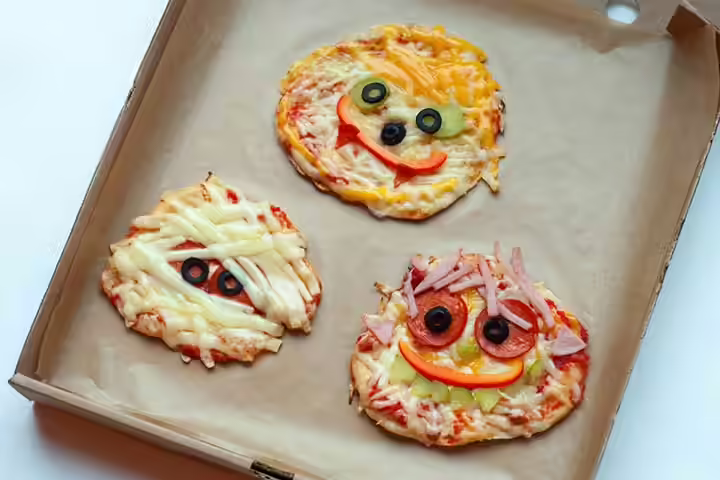 The mini monster pizza