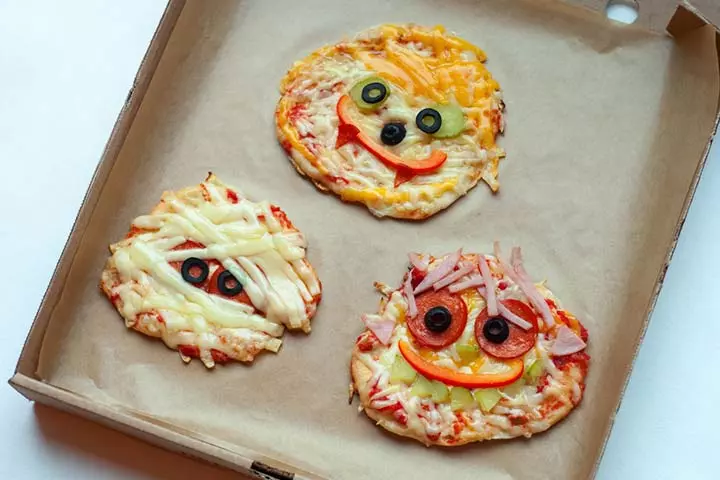 The mini monster pizza