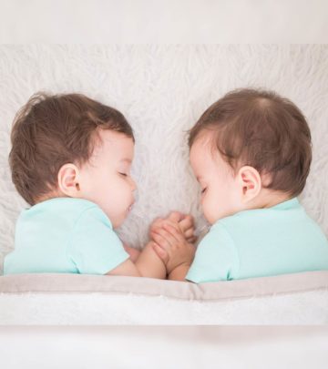 Making twins sleep together may be beneficial, but follow safety tips to avoid SIDS risk.