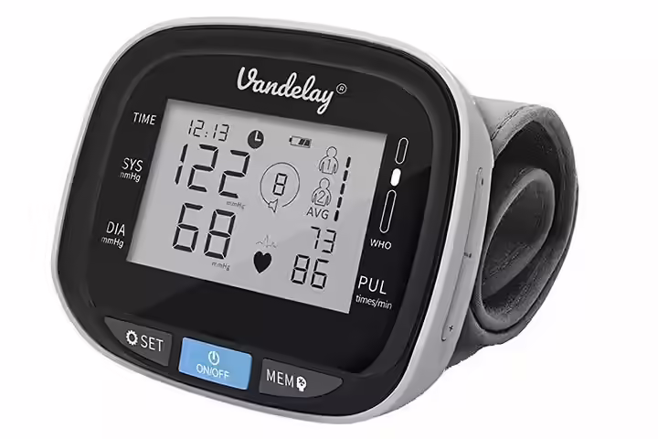 Vandelay Wrist Blood Pressure Monitor