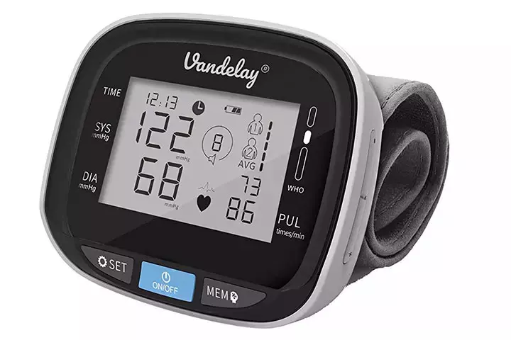 Vandelay Wrist Blood Pressure Monitor