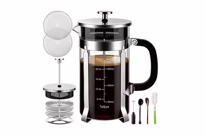 Veken French Press Coffee Maker