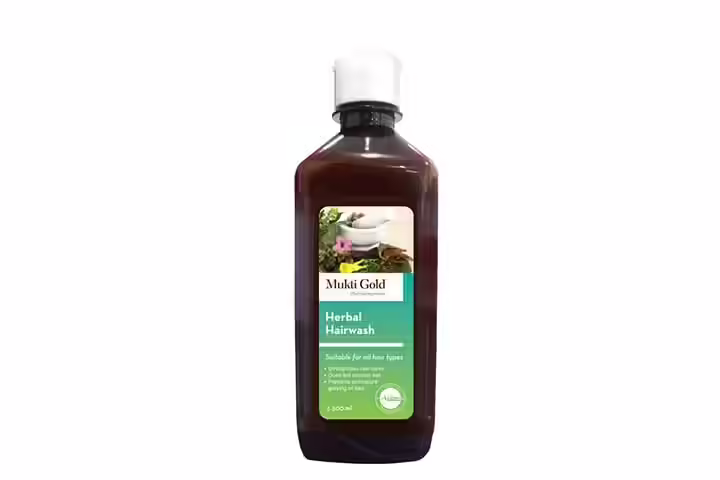 Axiom Mukti Gold Herbal Hair Wash
