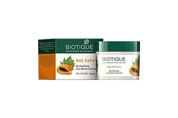 Biotique Bio Papaya Revitalizing Tan Removal Scrub