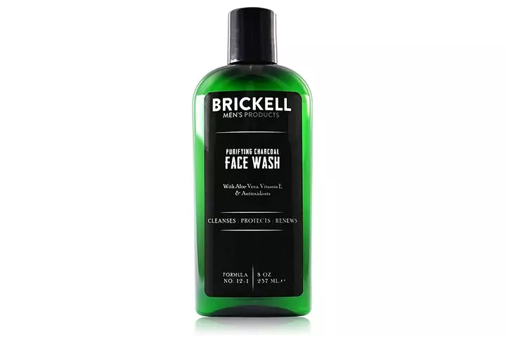 Brickell Men's Purifying Charcoal Face Wash