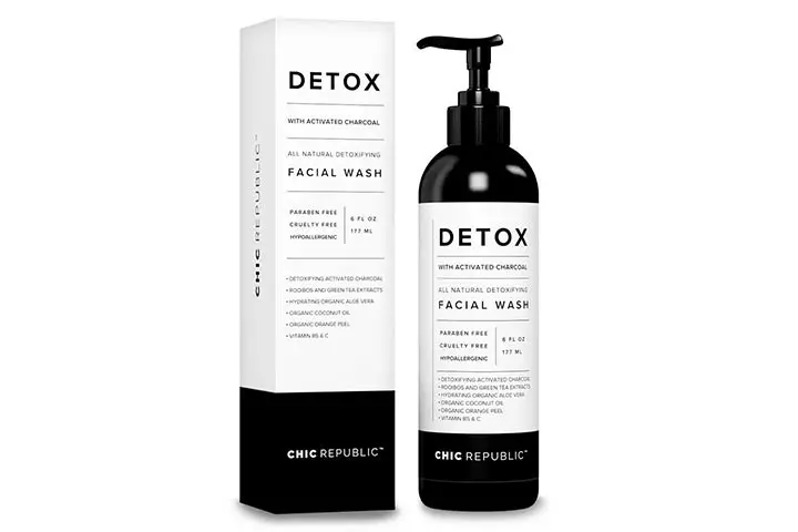 Chic Republic Activated Charcoal Facial Cleanser