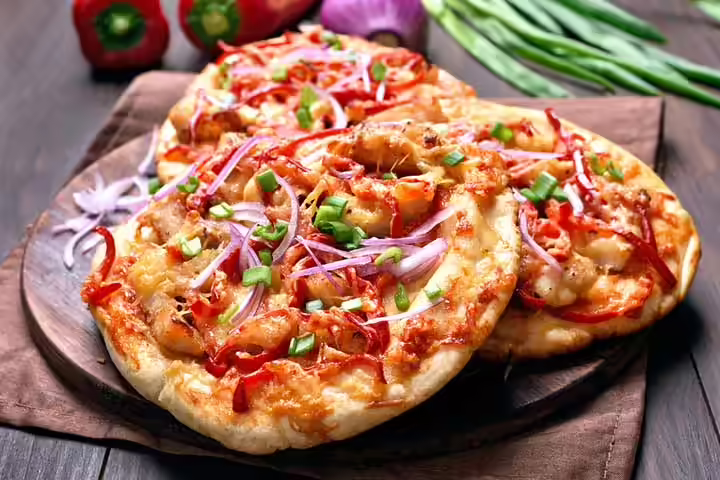 Grilled caprese naan, Pizza recipe for kids Grilled caprese naan, Pizza recipe for kids