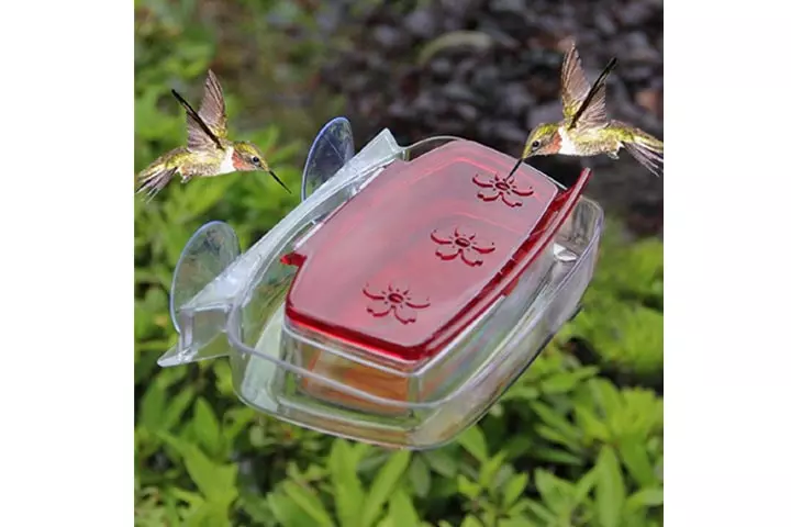 Juegoal Window Hummingbird Feeder