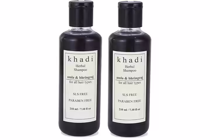 Khadi Herbal Amla And Bhringraj Shampoo