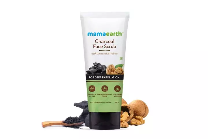 Mamaearth Charcoal Face Scrub