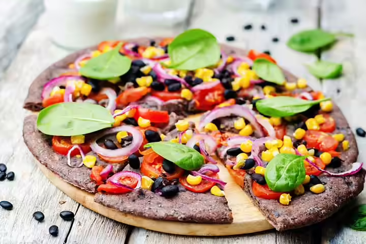 Mexican black bean, Pizza recipe for kids Mexican black bean, Pizza recipe for kids