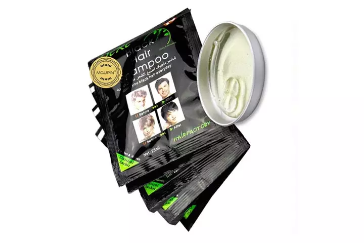 Mqupin Natural Ingredients Natural Black Hair Dye