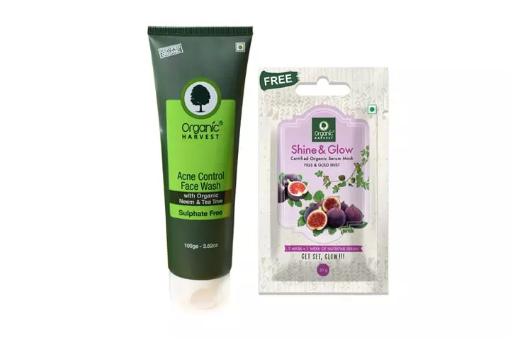 Organic Harvest Acne Control Face Wash