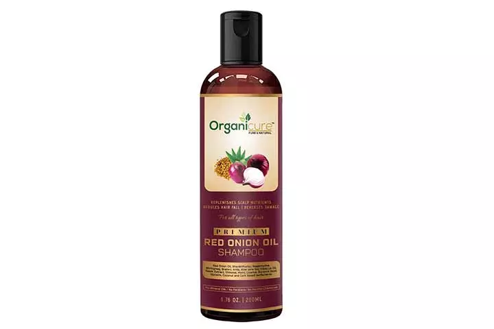 Organicure Natural Red Onion Shampoo