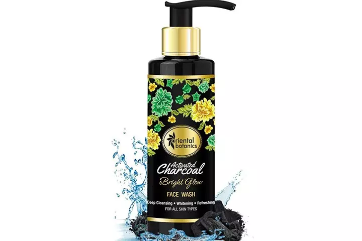 Oriental Botanics Activated Charcoal Bright Glow Face Wash