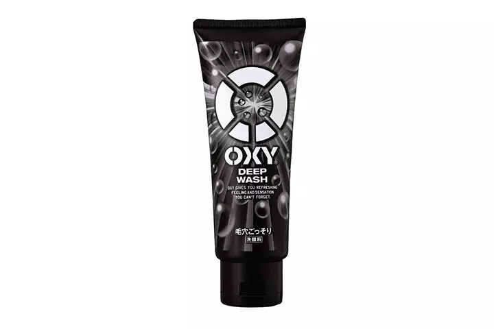 Oxy Deep Wash charcoal scrub