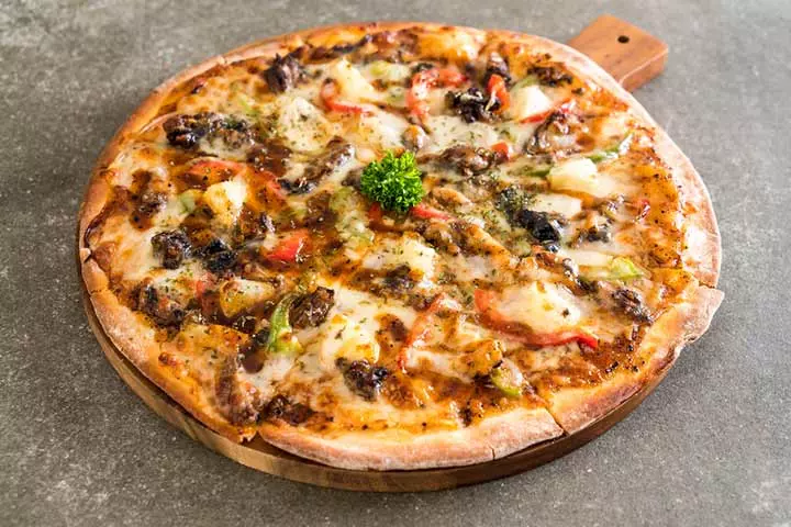 Pork luncheon, Pizza recipe for kids