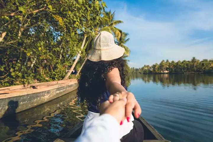 Romantic Ride On The Backwaters