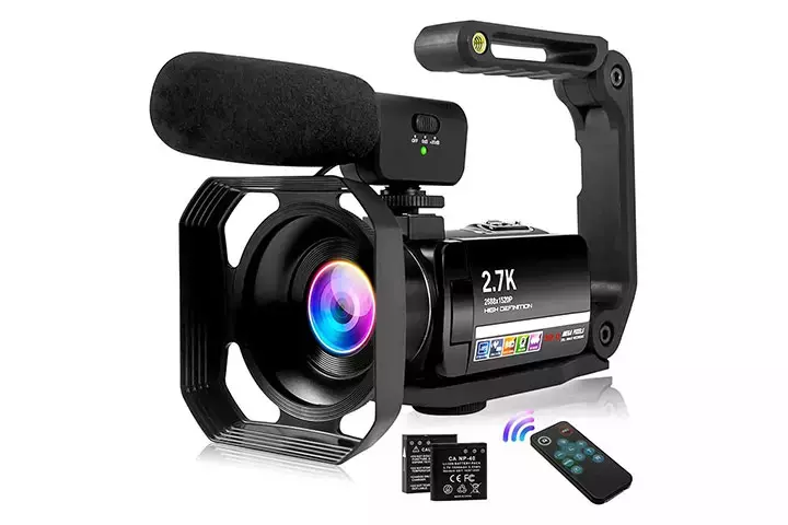 S & P Safe And Perfect 2.7K Vlogging Camera Camcorder