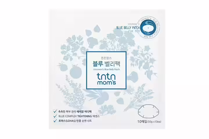 TNTN Mom's Blue Belly Patch