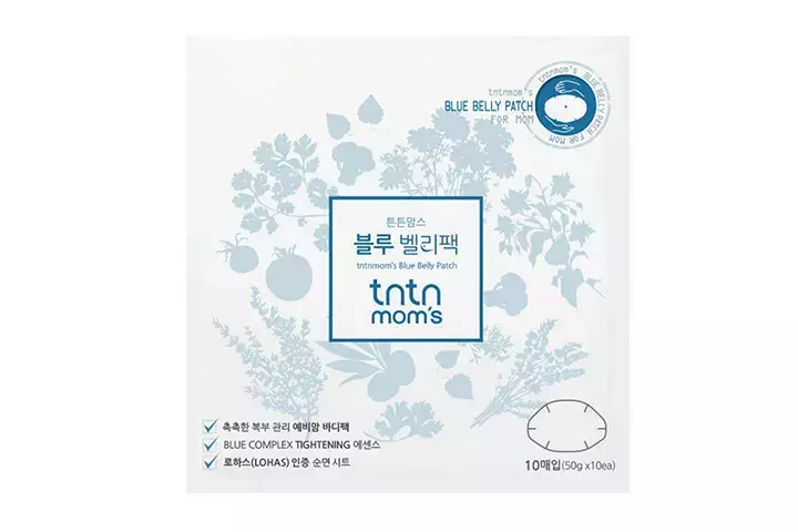 TNTN Mom's Blue Belly Patch