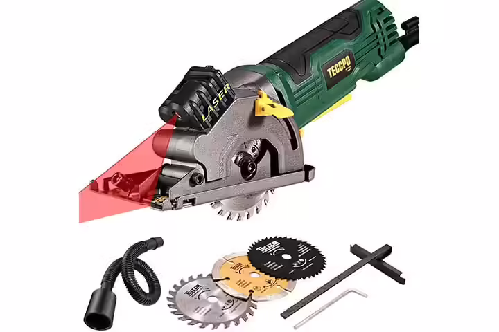 Teccpo Mini Circular Saw