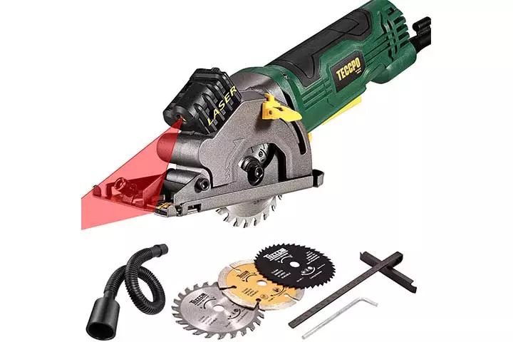 Teccpo Mini Circular Saw