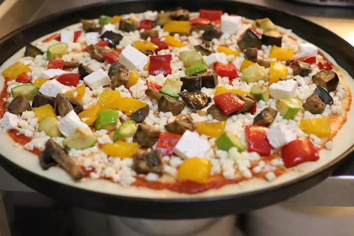 Thai tofu pizza, Pizza recipe for kids