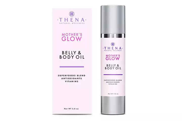 Thena Natural Wellness Mother's Glow Belly & Body Oil