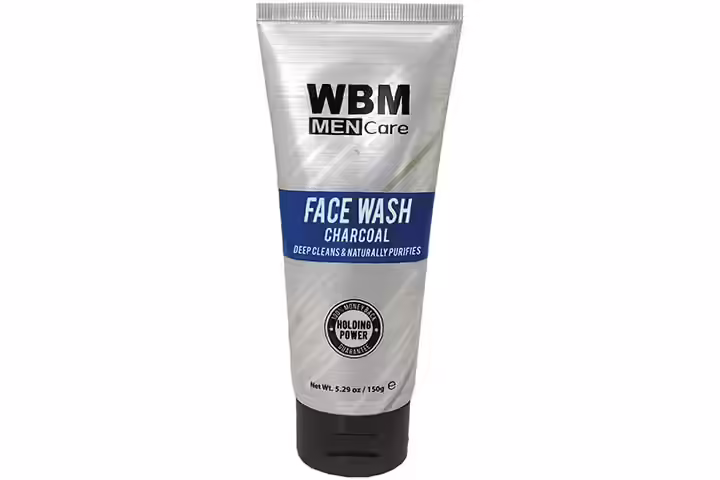 WBM Men Care Deep Cleanse Charcoal Face Wash