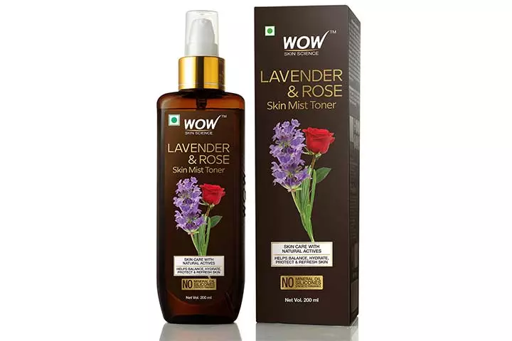 WOW Lavender And Rose Skin Mist Toner 