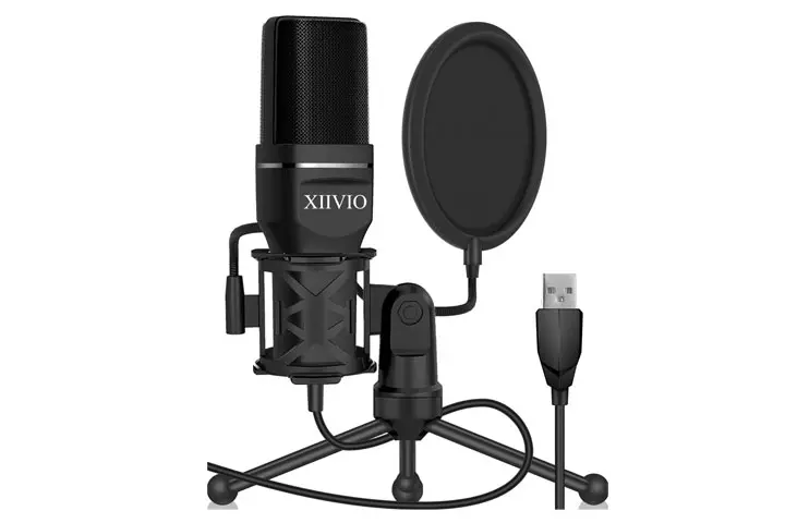 XIIVIO USB Computer Microphone