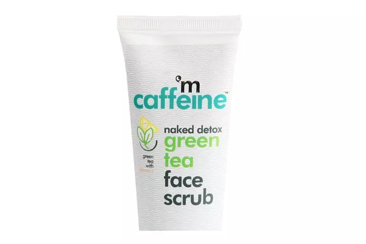 mCaffeine Green Tea Face Scrub