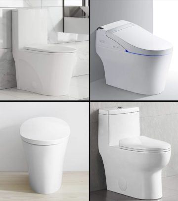 Upgrade your bathroom interiors with a high-performing flushing toilet. 