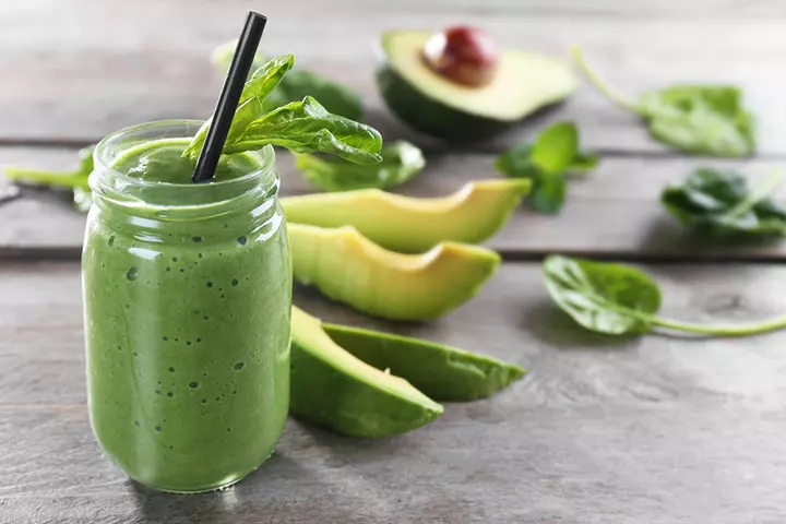 Avocados for kids, avocado smoothie