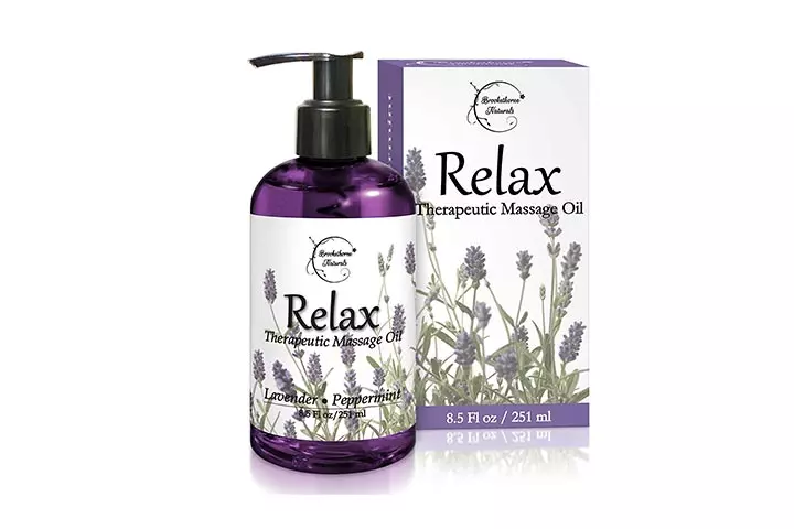 Brookethorne Naturals Relax Therapeutic Massage Oil-1