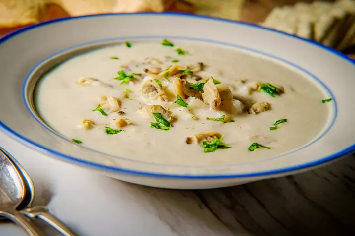 Chunky fish chowder recipe for kids